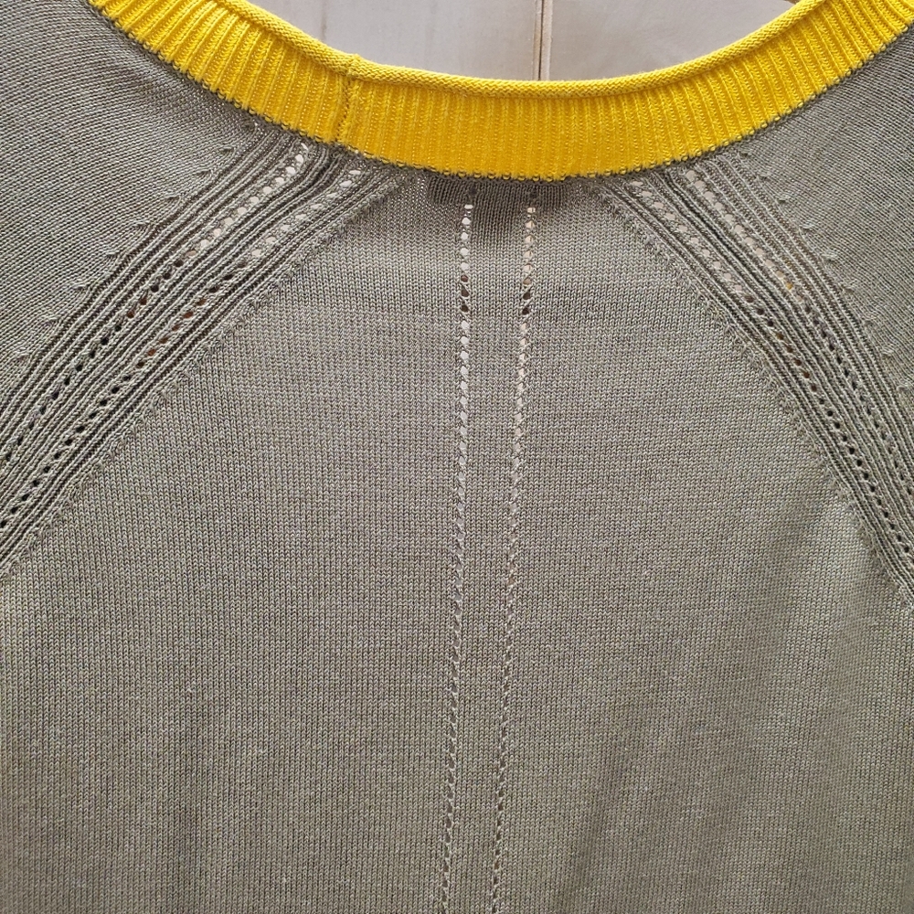 Talbots Grandpa Cardigan Colorblock Button Up Ret… - image 7